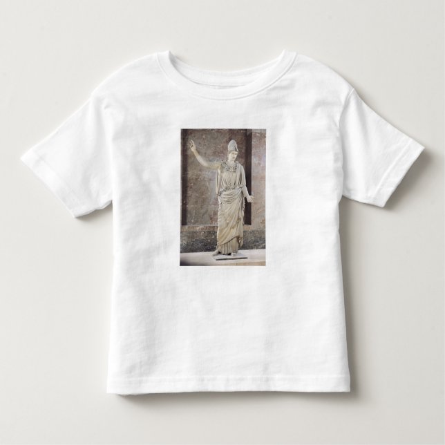 Pallas de Velletri, staty av helmeted Athena T Shirt (Framsida)