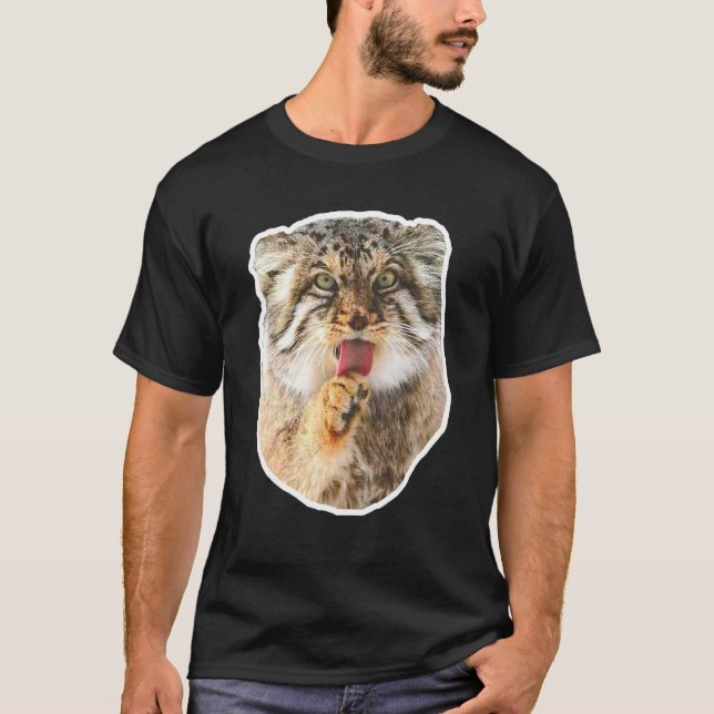 Pallas katt t shirt (Framsida)