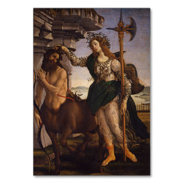 Pallas och Centaur från Botticelli Bordsnummer