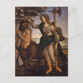 Pallas och Centaur från Botticelli Vykort