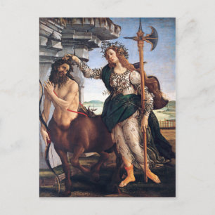 Pallas och Centaur, Sandro Botticelli Vykort