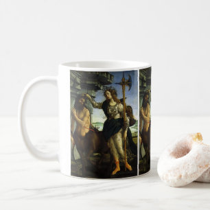 Pallas och centauren av Sandro Botticelli Kaffemugg