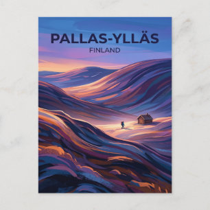 Pallas-Yllästunturi nationalpark Finland Vykort
