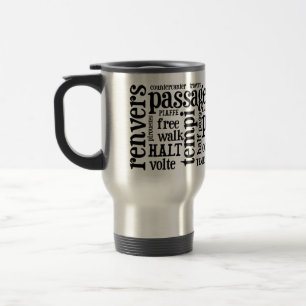 Pålle-Flicka Dressage benämner travel mug i svar Resemugg