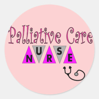 Palliative Care Nurse Gifts Runt Klistermärke