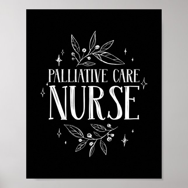Palliative Care Nurse Poster (Framsidan)