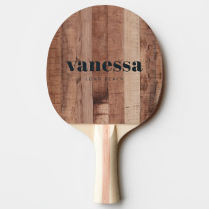 Pallträbords Minimal Modern Klassisk Namn Pingisracket
