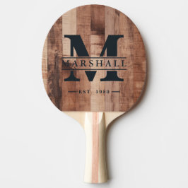 Pallvirkesbrädor  Monogram & Namnöverlägg Pingisracket