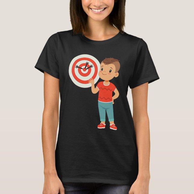 Pally 20 darts Dar 180 24 T Shirt (Framsida)
