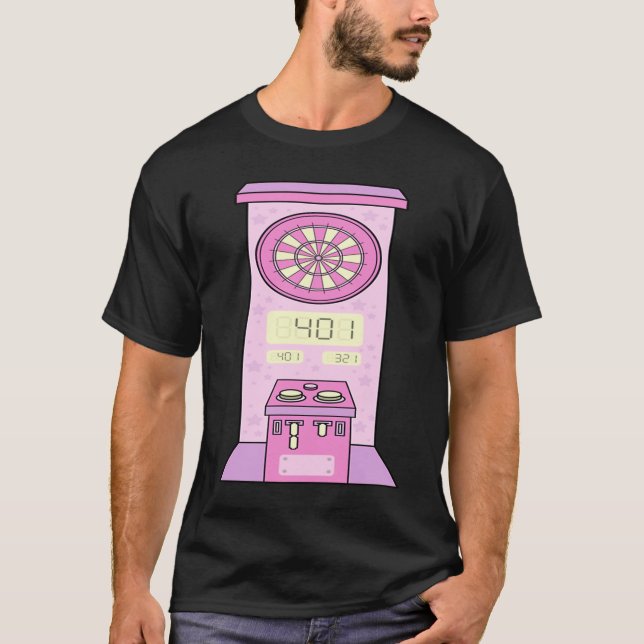 Pally 20 darts Dar 180 9 T Shirt (Framsida)