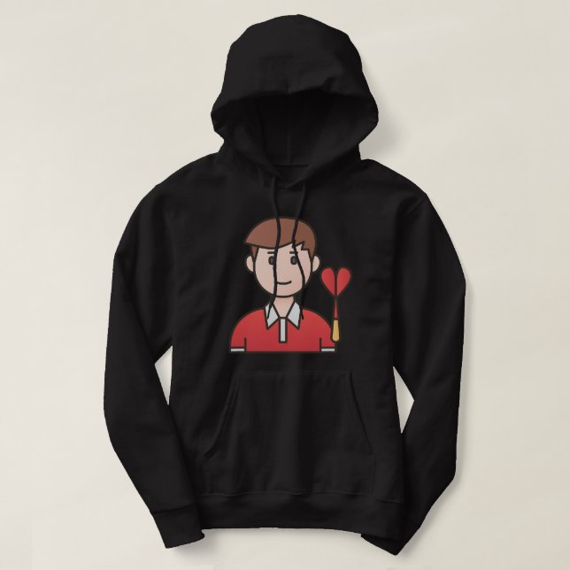 Pally 20 darts Dar 1 Hoodie (Design framsida)