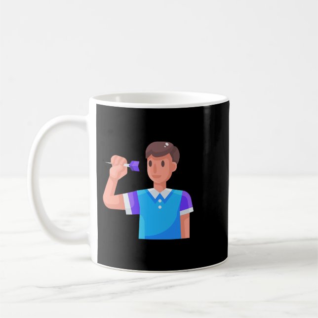 Pally 20 darts Dar 1 Kaffemugg (Vänster)