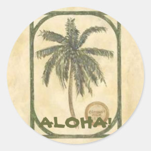 Palm22 ALOHA! Klistermärke