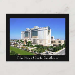 Palm Beach County Courthouse - West Palm Beach Vykort