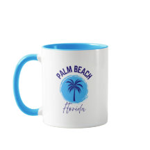 Palm Beach Florida Kaffe Mugg