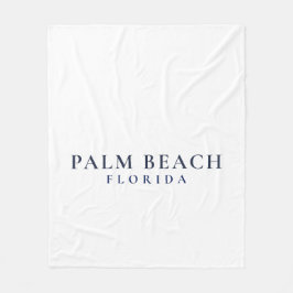 Palm Beach Florida - Preppy Coastal  Fleecefilt