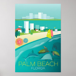 Palm Beach, Florida Tryck