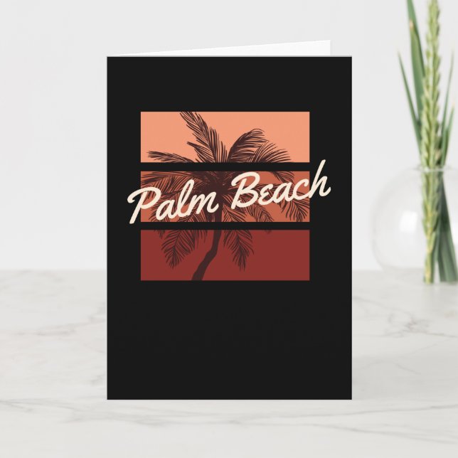 Palm Beach Kort (Framsida)