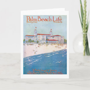 Palm Beach liv #11 noterar kortet Kort