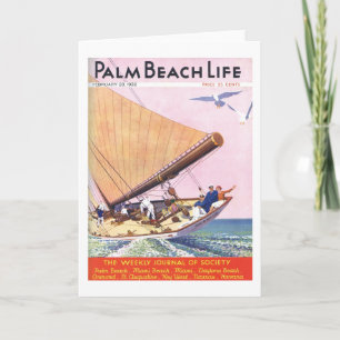 Palm Beach liv #15 noterar kortet Kort