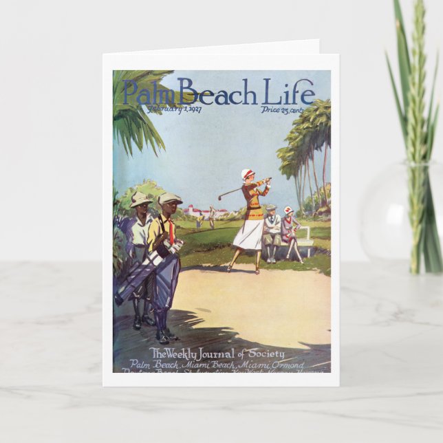 Palm Beach liv #20 noterar kort (Framsida)