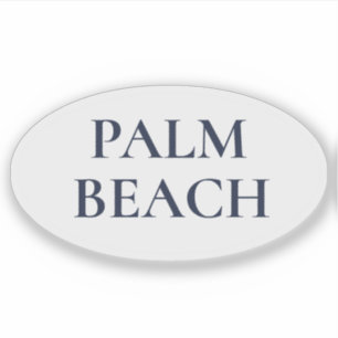 Palm Beach mondäna kuststil Klistermärken