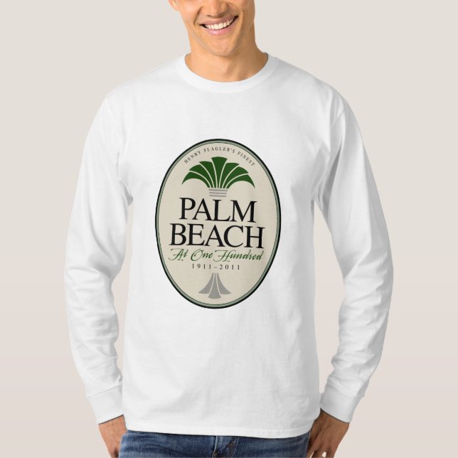 Palm Beach på 100 T-shirt (Framsida)