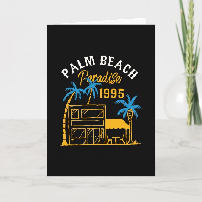 Palm Beach Paradis Kort (Framsida)