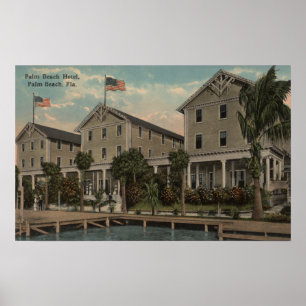Palm Beach yttre FL - beskåda av Palm Beach Poster