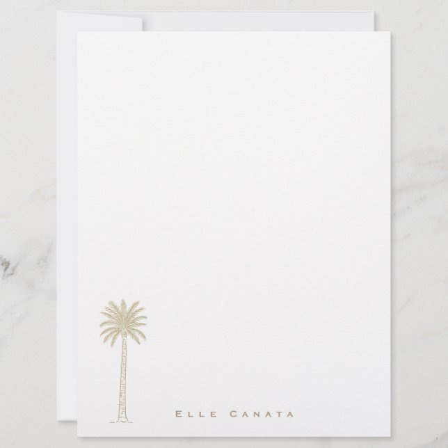 Palm brevpapper (Framsida)