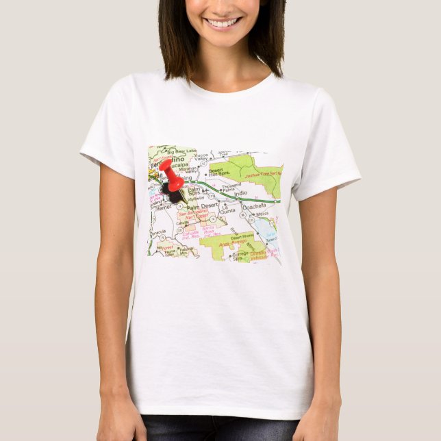 Palm Desert Kalifornien Tee (Framsida)