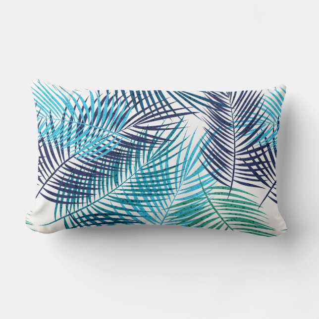 Palm inomhus kastkudde lumbarkudde (Framsida)