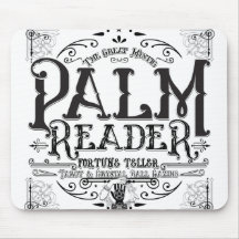 Palm Läsare Vintage Magi Spådom Skylt
