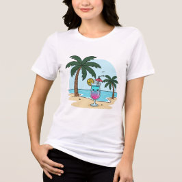Palm Paradise – Paradise Cocktail Scen T-Shirt