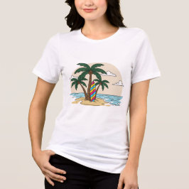 Palm Paradise – Surf & Palms T-Shirt 