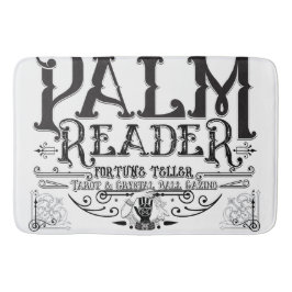 Palm Reader Vintage Magi Spådomsskylt Badrumsmatta
