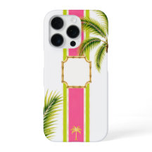 Palm Royale Personlig Monogram iPhone-fodral