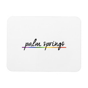 PALM SPRING GAY PRIDE - .PNG MAGNET