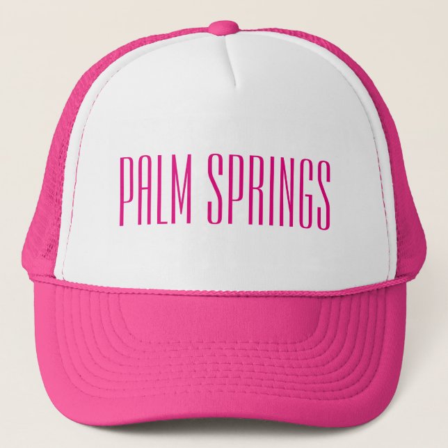 Palm Spring Kalifornien truckerkeps (Framsida)