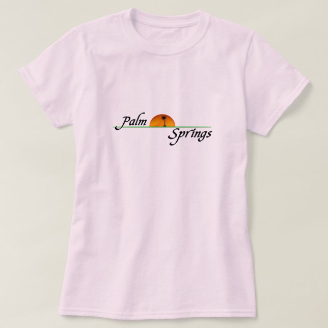 Palm Spring T Shirt (Design framsida)