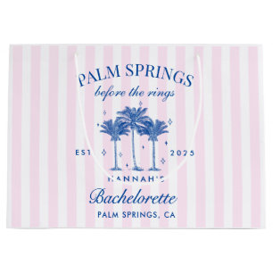 Palm Springs före ringarna blå möhippa
