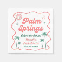Palm Springs Möhippa Pappersservett