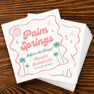 Palm Springs Möhippa Pappersservett