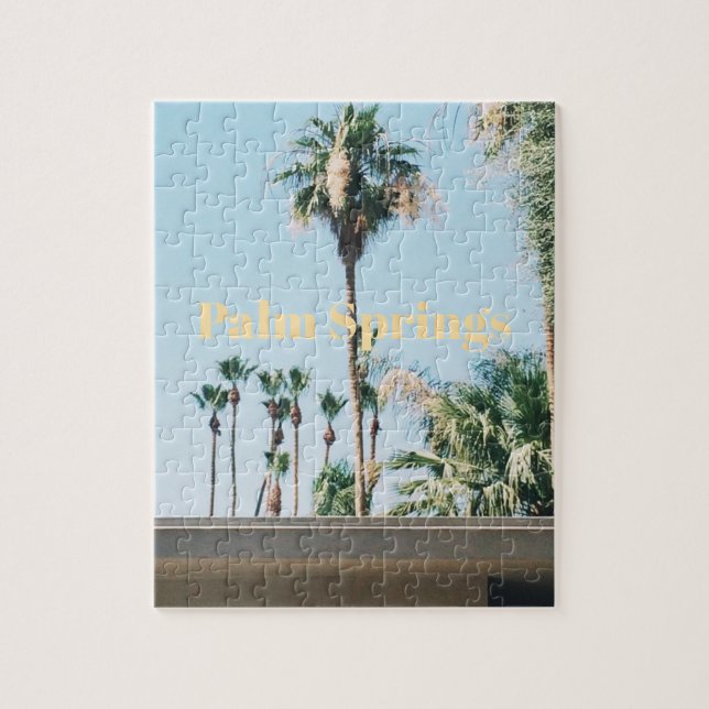 Palm Springs-resa souvenir Pussel (Vertikal)