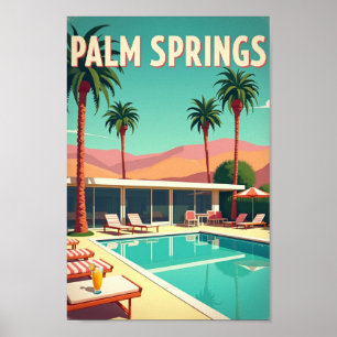 Palm Springs – Retroparadis Poster