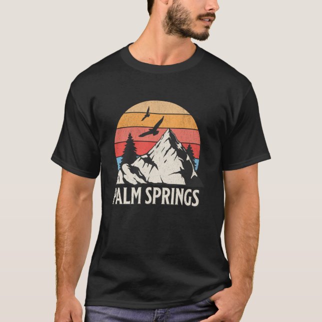 Palm Springs T Shirt (Framsida)