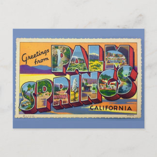 Palm Springs Vintage vykort