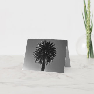 Palm Tree Folded Greeting Card Kort