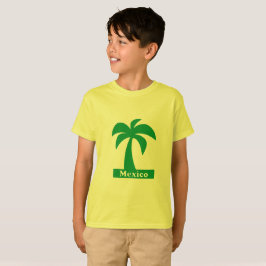 Palm Tree (Mexikansk Semester) - Barns Grundläggan T Shirt