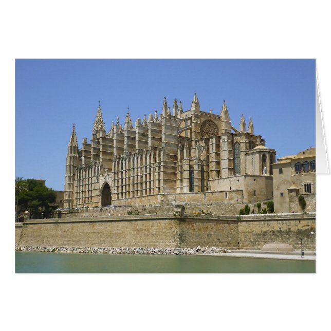Palma Cathedral Hälsningskort (Framsidan Horizontal)